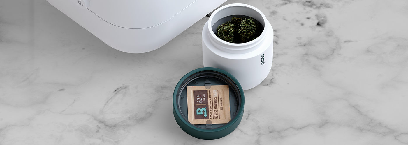 Best weed containers with Boveda 